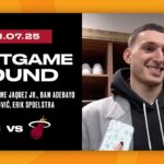 Herro, Jaquez Jr., Adebayo, Jović, Spoelstra | Postgame Interview | January 7, 2025