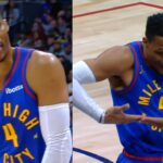 Russell Westbrook gets putback after telling Zubac to box him out and has words for Clippers