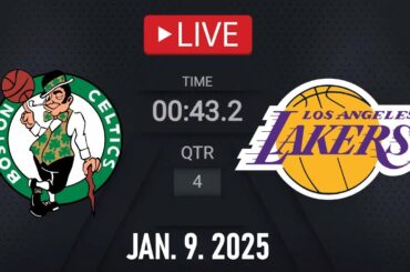 NBA LIVE! LA Lakers vs Boston Celtics | January 9, 2025 | Celtics vs Lakers NBA LIVE 2K25