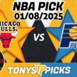 Chicago Bulls vs. Indiana Pacers Pick 1/8/25 NBA Spread Prediction