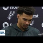 Postgame v Bucks: Here's Victor Wembanyama on team's play v MIL, Jeremy Sochan & more #nba #porvida