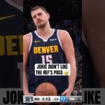 Jokić’s reaction to the pass for his FT 😭
