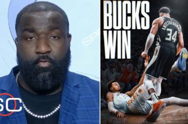 ESPN's Perk reacts to Giannis Antetokounmpo drops 25 PTS, 16 REB, 8 AST as Bucks def. Spurs 121-105