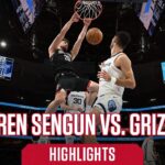 Alperen Sengun (32 points) Highlights vs. Memphis Grizzlies l Houston Rockets