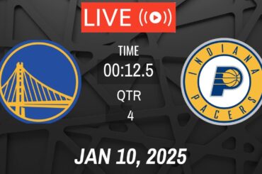 NBA LIVE! Indiana Pacers vs Golden State Warriors I January 10, 2025 Warriors vs Pacers 2K Live