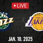 NBA LIVE! LA Lakers vs Utah Jazz | January 10, 2025 | Jazz vs Lakers LIVE NBA 2K25