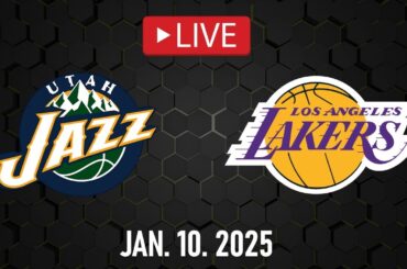 NBA LIVE! LA Lakers vs Utah Jazz | January 10, 2025 | Jazz vs Lakers LIVE NBA 2K25