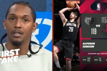 "Alperen Sengun is an ALL STAR" - Lou Williams on Rockets beat Grizzlies 119-115 in Morant's return