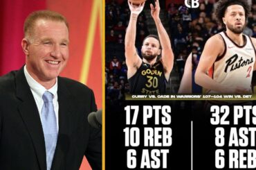 Chris Mullin reacts to Golden State Warriors beat Detroit Pistons 107-104; Stephen Curry: 17 Pts