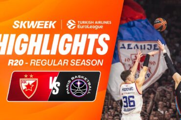DID PARIS STOP ITS LOSING STREAK ? Red Star Belgrade Paris Basketball EuroLeague R20 Highlights