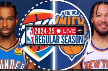 Oklahoma City Thunder vs New York Knicks NBA live Play-by-Play Scoreboard Today