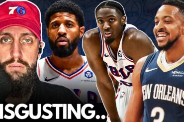 SIXERS LOSE TO THE TANKING PELICANS FIRE EVERYBODYYYYYYYYYYYY