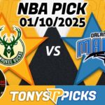 Milwaukee Bucks vs Orlando Magic Pick 1/10/25 NBA Prediction for Bet