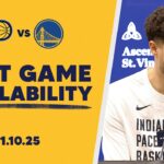 Indiana Pacers Postgame Media Availability vs. Golden State Warriors | January 10, 2025