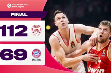 Vezenkov Scores 45 in Olympiacos Win | Olympiacos – Bayern Munich | BASKETBALL HIGHLIGHTS R20 24-25