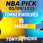Minnesota Timberwolves vs Orlando Magic 1/9/25 NBA Pick Explained