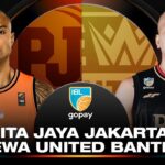 PELITA JAYA JAKARTA VS DEWA UNITED BANTEN | IBL GOPAY 2025