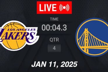 NBA LIVE! Golden State Warriors vs Los Angeles Lakers | January 11, 2025 | 2025 NBA Season Live 2K