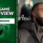 Jaylen Brown DISAGREES with Reporter on Celtics Effort | Postgame Interview 12-10