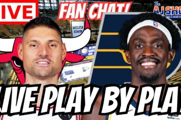 Chicago Bulls Vs Indiana Pacers NBA 🏀 Live Stream