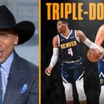 ESPN on fire Nikola Jokic and Westbrook both drop a TRIPLE-DOUBLE as Nuggets destroy Nets 124-105