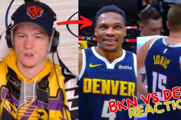 Reacting to Nuggets vs Nets Regular Season Game!