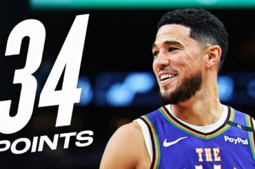 Devin Booker Drops 34 Points vs Jazz | January 11, 2025