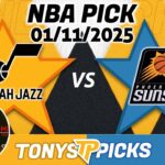 Utah Jazz vs. Phoenix Suns Pick 1/11/25 NBA Pick to Bet