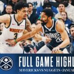 Dallas Mavericks Highlights vs. Denver Nuggets | January 12, 2025