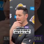 JJ Redick spoke on the impact of the Los Angeles wildfires (via DStarkand/X)