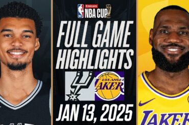 LAKERS vs SPURS FULL GAME HIGHLIGHTS JANUARY 12, 2025 NBA FULL GAME HIGHLIGHTS TODAY 2K25