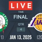 NBA LIVE! BOSTON CELTICS VS LOS ANGELES LAKERS I NBA 2K25 January 13, 2025 I CELTICS vs LAL 2K25