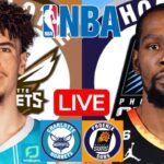 LIVE: CHARLOTTE HORNETS vs PHOENIX SUNS | NBA | PLAY BY PLAY | SCOREBOARD