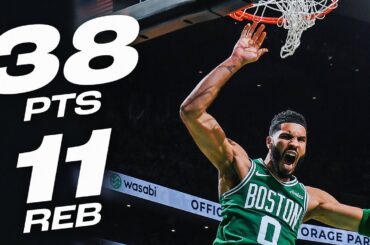 Jayson Tatum's 38-PT DOUBLE-DOUBLE vs Pelicans! | January 12, 2025