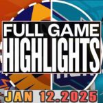 Phoenix Suns VS Charlotte Hornets Full Game Highlights Jan 12,2025 NBA Season 2024-25