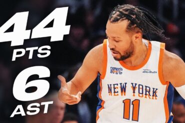 Jalen Brunson Is UNSTOPPABLE! 44 Points vs Bucks | January 12, 2025