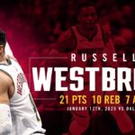 Russell Westbrook Full Game Highlights vs. Mavs  📺 |  1/12/25