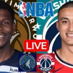 LIVE: MINNESOTA TIMBERWOLVES vs WASHINGTON WIZARDS | NBA | PLAY BY PLAY | SCOREBOARD