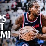 Clippers Return Home with Win Over the Heat Highlights | LA Clippers