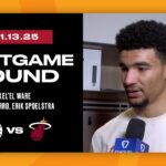 Kel'el Ware, Tyler Herro, Erik Spoelstra | Postgame Interview | January 13, 2025