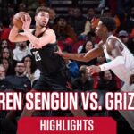 Alperen Sengun (17 points) Highlights vs. Memphis Grizzlies l Houston Rockets
