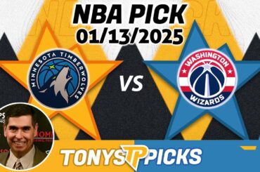 Minnesota Timberwolves vs. Washington Wizards Pick 1/13/25 NBA Betting Tips