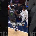 Anthony Edwards made this young fan’s night 🤝