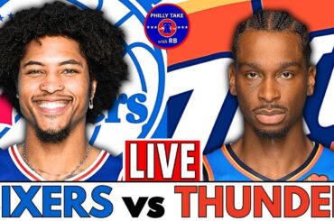 Philadelphia 76ers vs Oklahoma City Thunder Live Play-By-Play & Scoreboard