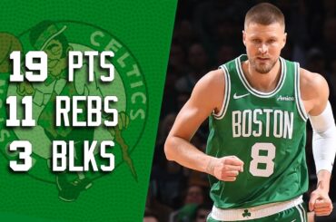 Kristaps Porzingis 19 pts 11 rebs 3 blks vs Pelicans 24/25 season