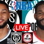 LIVE: BROOKLYN NETS vs PORTLAND TRAIL BLAZERS | NBA | PLAY BY PLAY | SCOREBOARD