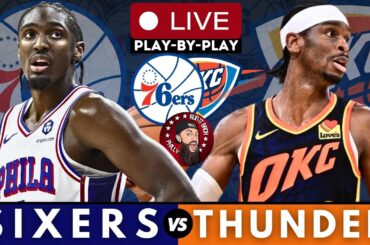 Philadelphia 76ers vs Oklahoma City Thunder Play-By-Play & Live Scoreboard