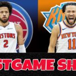 Detroit Pistons vs New York Knicks Postgame Show | Pistons Talk Podcast