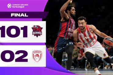What an OVERTIME THRILLER | Baskonia – Olympiacos | BASKETBALL HIGHLIGHTS R21 2024-25