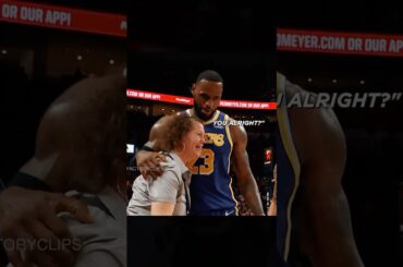 LeBron made her day ❤️🙏